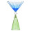 Einzigartige Blumenbecher, Glasbecher, Trinkbecher,- E 1