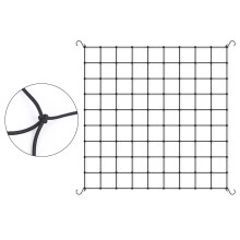 Spaliernetz für wachsendes Zelt, elastisches Scrog-Netz,-90x90cm