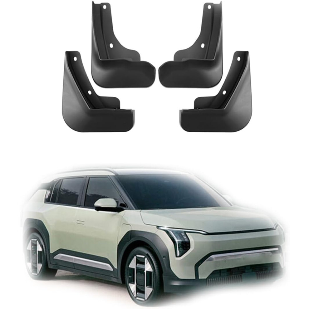 4Pcs Car Mud Flaps For Kia Ev3 2024 Front And Rear Fender Splash Guards With Scratch Protection 9119770796158