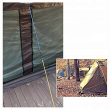 6pcs Bungee Cords with Hooks Outdoor Tent Fixing Belts Elastic Luggage Rope