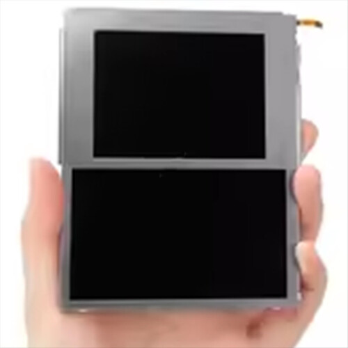 1 τεμάχιο νέα οθόνη LCD άνω και κάτω για 2DS αξεσουάρ αντικατάστασης οθόνης 1