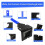 Tile Trim Puller Base Plate, Tile Removal Tool for Commercial Work, Plastic Molding, Side Plate, Floor Demolition. 2