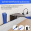Tile Trim Puller Base Plate, Tile Removal Tool for Commercial Work, Plastic Molding, Side Plate, Floor Demolition. 3