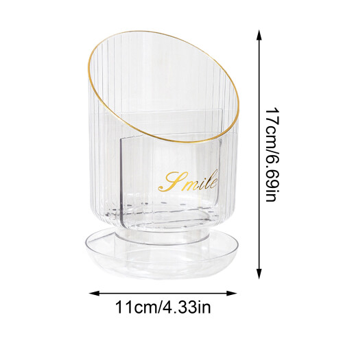 Effizienter Make-up-Pinsel-Organizer, Lidschatten- und-Klar 2