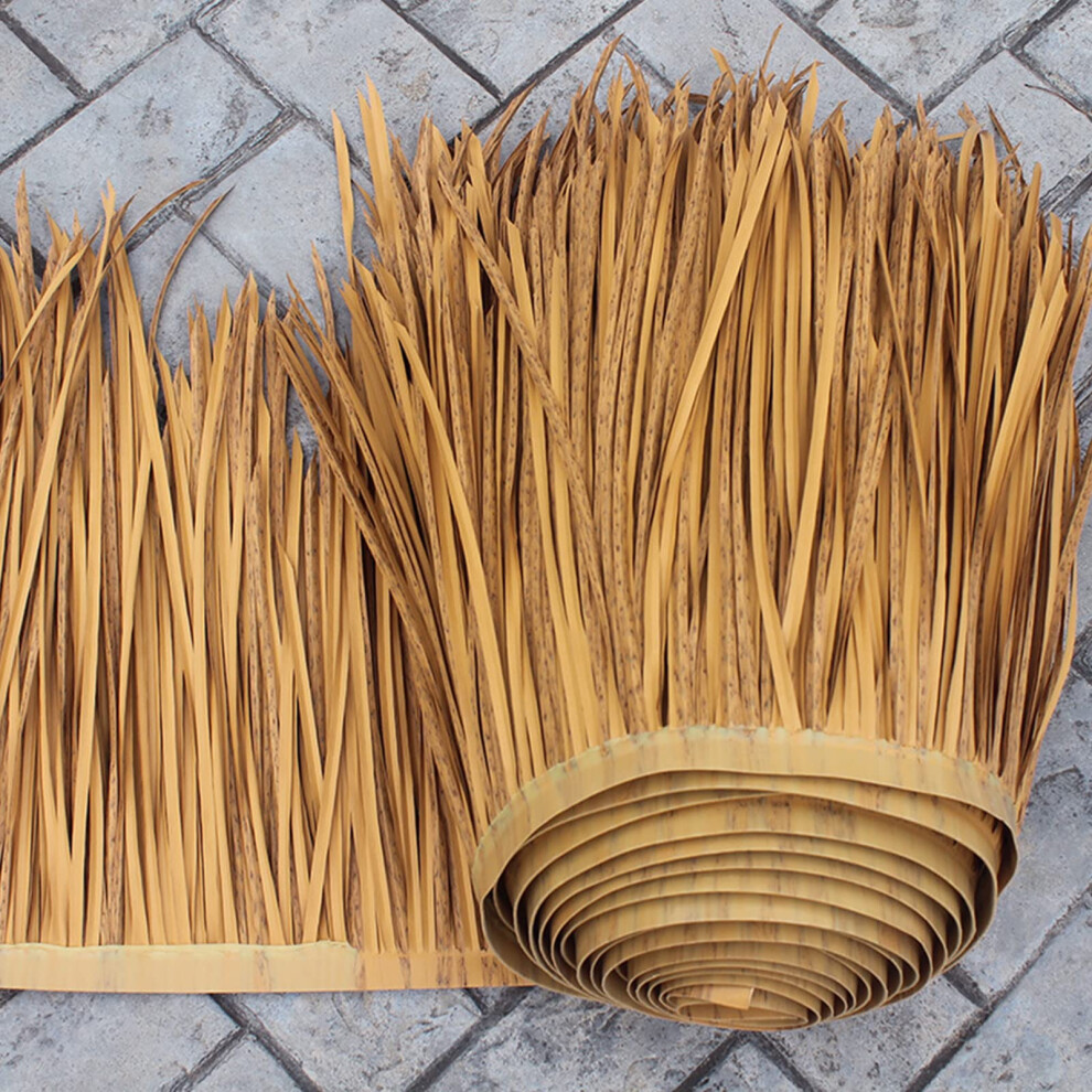 Mexican Thatched Roof Â Artificial Bushy Roll For Hut Bar, Weatherresistant Palm Thatch Rolls, Fireresistant Garden Terrace Decoration 9001264087432