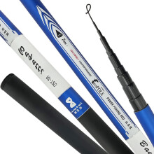 Fishing rod highperformance fishing pole 3.67.2 m ultralight hard carbon fiber telescopic rods hand streams fishing rods (Size : 5.4 m)