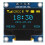 Módulo de tela OLED de 0,96 polegadas I2C IIC 128x64 SSD-1306 LCD 3,3V-5V Azul Amarelo para ESP32 ESP8266 1
