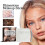 2 sheets self-adhesive pearl stickers, white flat pearl stickers 1