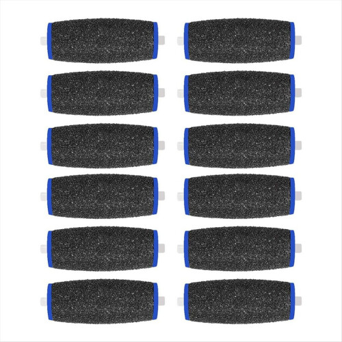 12 Pack Extra Coarse Replacement Roller for Pedi,Replacement Head Refills Compatible with Pedi Refills