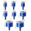 Coated Drill Bit  Precision 30mm For Ceramic Tile Glass Marble Granite Stone Efficient Hole Opener 3
