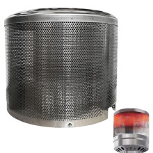 Patio Heater Burner Net Cover Stainless Steel Emitter Screen Fits Most Gas Patio Heaters 10 3/4 Inch Diameter