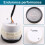 Kit de medidor universal de 2 polegadas, kit de medidor de nível com ponteiro E-1/2-F com luz de fundo LED, medidor de tanque DC 12V 7