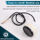 Kit de medidor universal de 2 polegadas, kit de medidor de nível com ponteiro E-1/2-F com luz de fundo LED, medidor de tanque DC 12V 6