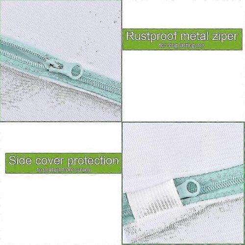 XXL Laundry Bag for Washing Machine, 90x110cm, Reusable, Fine Mesh 2