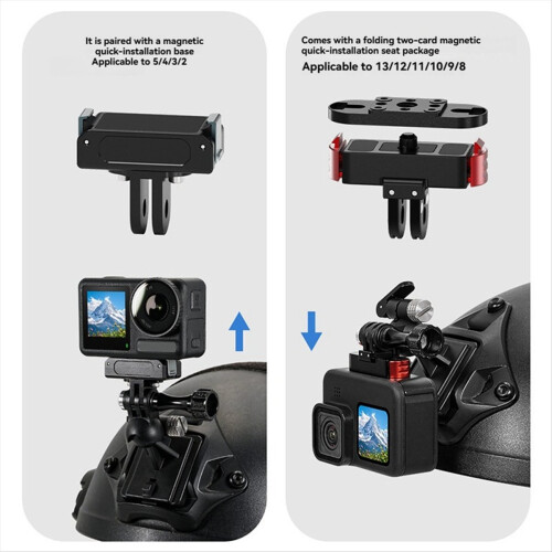 Helmet Fix Mount Base for FAST Helmet 360 Adjustable Quick Release Base Adapter for 13/12/ ACTION 5/4/ 1