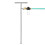 Tree Watering Spike, Root Feeder  Stainless Steel Watering System with THandle 1