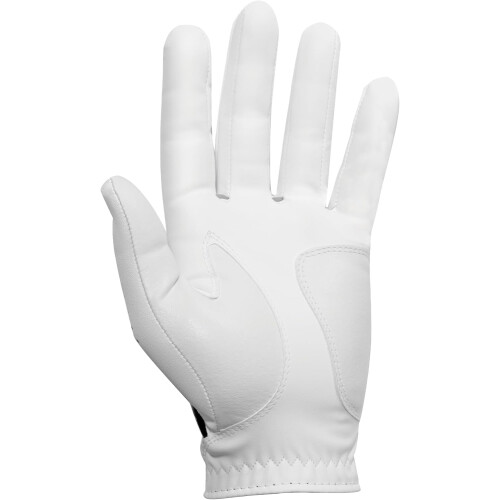WeatherSof Ladies Golf Glove  White, Large  Left Hand Worn 1