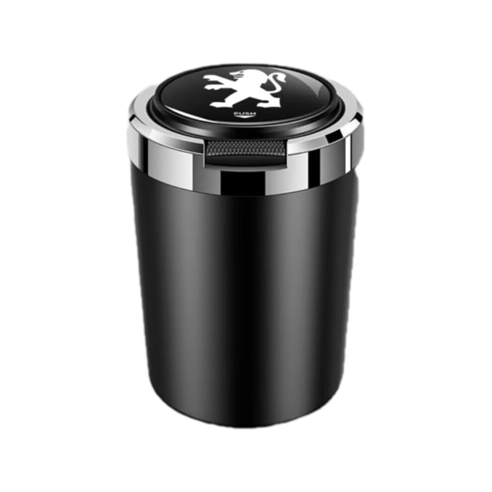 Car Trash Can With Odorsealing Lid, Waterproof Hanging Bin, Flame Retardant Ashtray For Peugeot 208 9001264088934