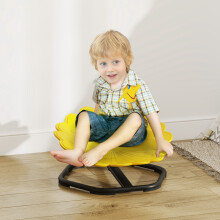 AIYAPLAY Sensory Spinning Chair, Kids Swivel Chair, Yellow