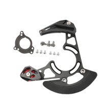 Bike chain guide, chain guard, aluminum alloy, antichain drop, accessories, supplies of the bike chain guard chain stabilizer