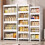 Clothes Organizer Large Capacity Wardrobe Foldable-5-Layer M 5