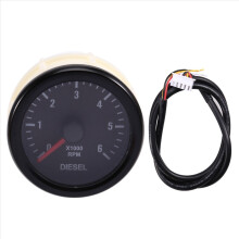 52 mm elektrický otáčkomer s otáčkami 0 – 6 000 ot./min. (na prístrojovej doske) pre motor