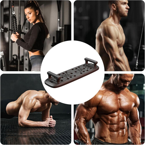 Pushup Board Foldable Pushup Stand with Handle Loops  Counter 2