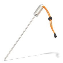 Scuba Stick Pointer Rod Stainless Steel Diving Pointer with Lanyard Underwater Shaker Noise Maker Diving Rod