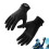 Men's Diving Gloves, with Thickened Palms, Adjustable Sticker, Black 1