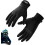 Men's Diving Gloves, with Thickened Palms, Adjustable Sticker, Black 5