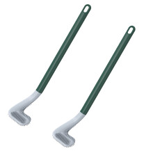 Cepillo multifuncional para inodoro con diseño de golf, limpieza de 360 grados para llegar a todos los rincones, montaje en pared con diseño fácil