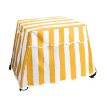 Play Table Cover for Toddlers, Weather-yellow and white