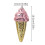 Innovative Wall Mounted Treat  Decorations-silver gold 5