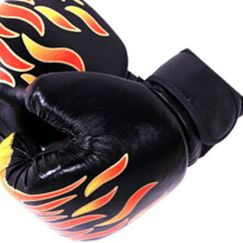 Professional Boxing Gloves for Kids Training Thickened Youth Boxing Boxing Fight Training Gloves Black