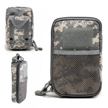 Tool Belt Bag Tool Storage Organizer Multipurpose Gear Pocket Waterproof For Hiking Climbing Cycling ACU