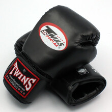 Boxing Gloves for Men Women Leather Punch Boxing Training Kickboxing Sparring Gloves for Punch Bag Kickboxing Muay Thai Gift Black 283,5 g (10 oz)