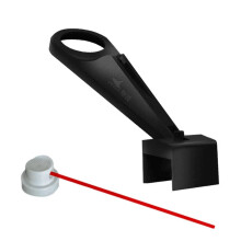 Motorcycle Chain Lube Oiler Tool 4Channel Nozzle Black Chain Oil Applicator For Motorcycle