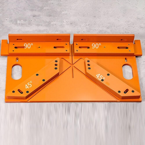 Adjustable 45 Degree Cutting Guide For Straight And Diagonal Cuts Door And Window Frame Installation Compact Bakelite 2