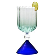 Artistieke glazen beker Decoratieve glazen beker Creatieve-D
