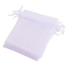 Sachets cadeaux en organza faciles Ă ouvrir et Ă fermer, pochettes Ă cordon en organza transparent multi-usages pour bijoux et cadeaux de mariage,