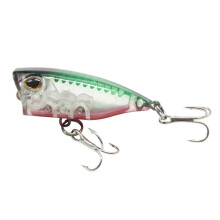 1 piece fishing equipment fishing bait 5 colors 4 cm 3.3 g bass bait (Size : 4)