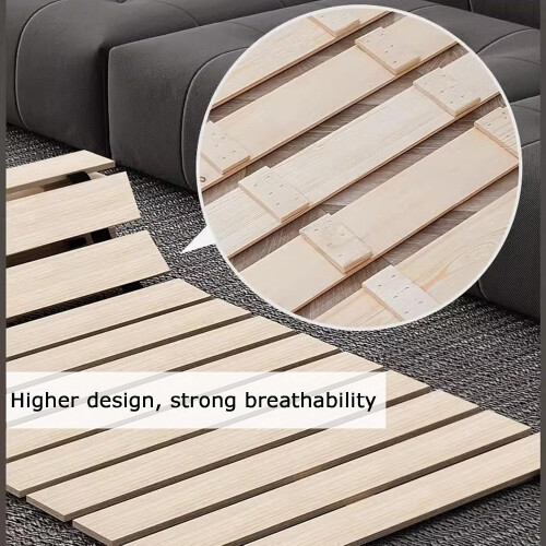 Folding Solid Wood Bed Board 70x200cm for Firm Sleep Surface and Even Mattress Support 2