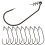 swimming bait hooks, 9/0, 10 pieces 1