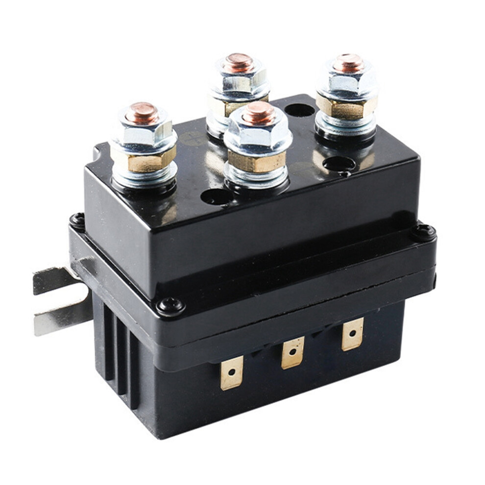 12V 500A Winch Remote Contactor 5000-7000 Lbs Winch Control Solenoid Relay Lr4450 For Car Atvs, Utvs, Suvs Universal 4851422129345