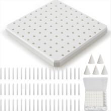 1 pak keramische vuurvaste ovenmat, keramische bakmat voor hoge temperaturen tot 1350 C, herbruikbare keramische ovenmeubels, kleikunst