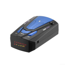 Userfriendly speed camera detection device with 360degree protection and realtime audio notifications (blue)