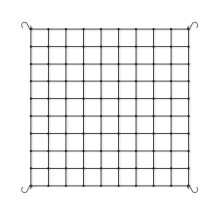 Plant Ondersteuning Scrog Netto Elastisch Trellis voor-90x90cm