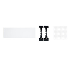 WeysatClay Screen for Pottery Tool 34x9Inch Ceramic Splash Protection Shield Embryos Shield for Pottery Wheel Forming A