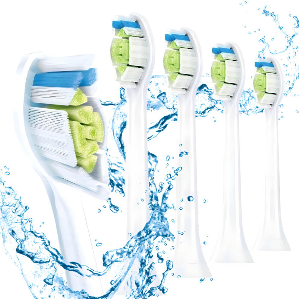 Compatible Electric Toothbrush Replacement Heads, Reminder Bristles For Regular Maintenance, Gingivitis Reduction With Advanced Bristle Pattern, Easy