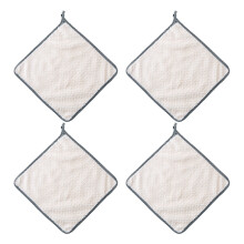 Torchons ultra-absorbants, chiffons de nettoyage multifonctionnels en microfibre avec boucle de suspension, torchons de cuisine rĂ©utilisables Ă